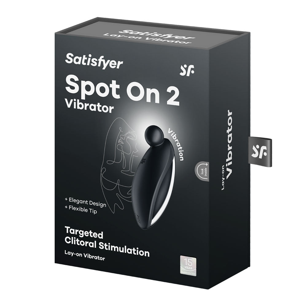 Satisfyer Spot On 2 - Black USB Rechargeable Stimulator