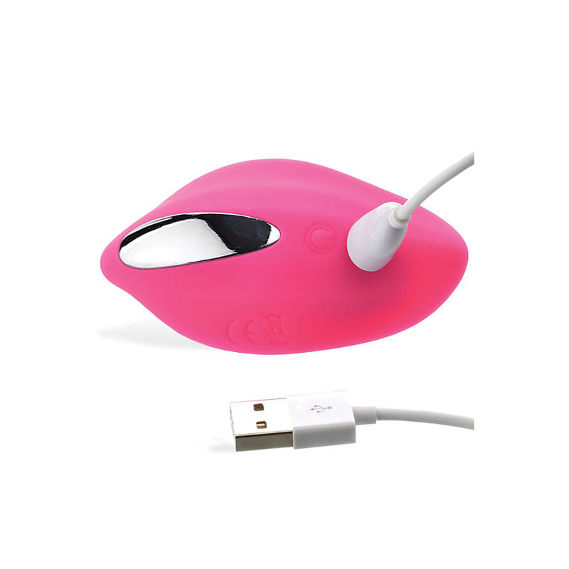 Adam & Eve Eve's Rechargeable Vibrating Panty With Remote - Pink Vibrating Panty with Remote Control