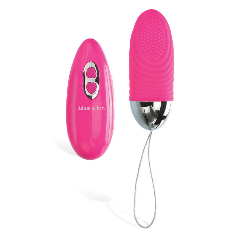 Adam & Eve Turn Me On Rechargeable Love Bullet - Pink 8.9 cm (3.5'') USB Rechargeable Bullet with Remote