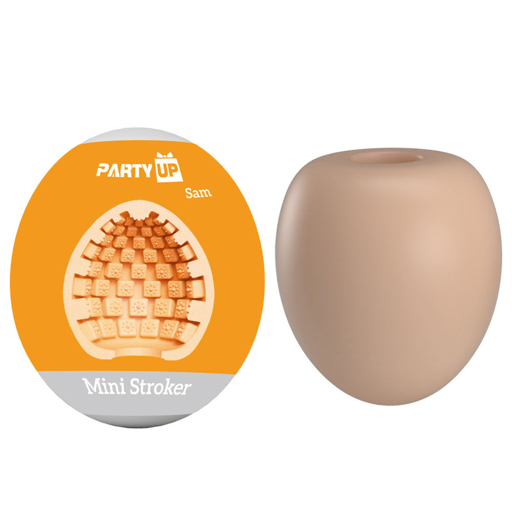 Party Up SAM Mini Stroker - Flesh Mini Stroker - BM-00900T90-1-PU
