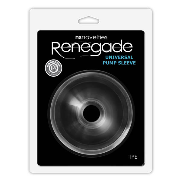 Renegade Universal Pump Sleeve - Clear Penis Pump Sleeve - NSN-1127-41