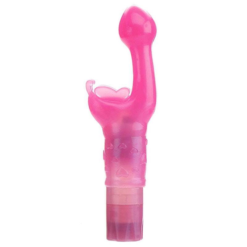Adam & Eve Butterfly Kiss - Pink 18 cm Vibrator