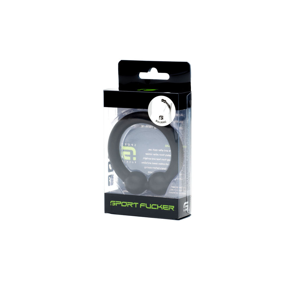 Sport Fucker Bullring - Black Cock Ring