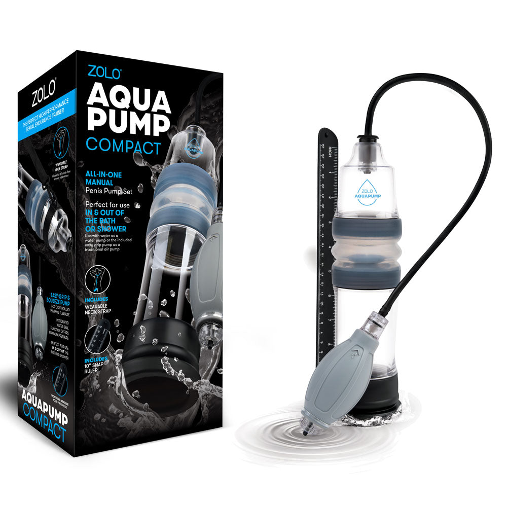 Zolo Aquapump Compact - Clear Water Penis Pump