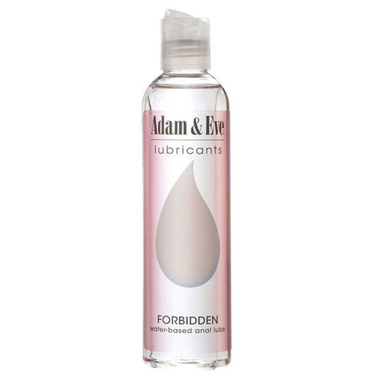 Adam & Eve Forbidden - Water Based Anal Lubricant - 237 ml (8 oz) Bottle
