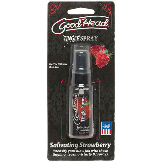 GoodHead Tingle Spray - Salivating Strawberry Flavoured - 29 ml Spray - 1360-55-CD