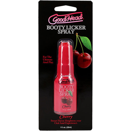 GoodHead Booty Licker Spray - Cherry - Cherry Flavoured Spray - 29 ml Bottle - 1364-07-CD