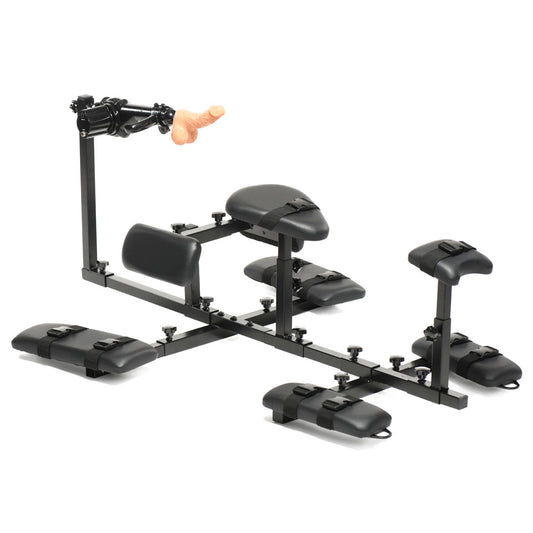 Master Series Subversion - Deluxe Stockade with Mains Powered Sex Machine