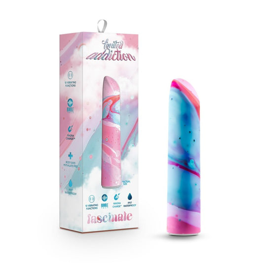 Limited Addiction Fascinate - Power Vibe - Peach 10.2 cm USB Rechargeable Bullet - BL-27519