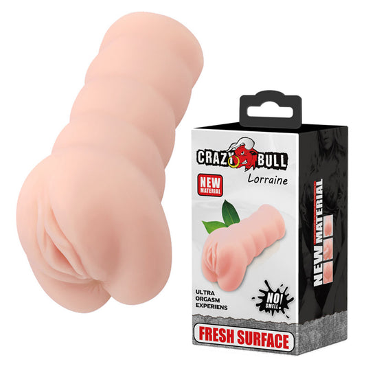 CRAZY BULL LORRAINE Vagina Stroker - Flesh Vagina Stroker - BM-009217U