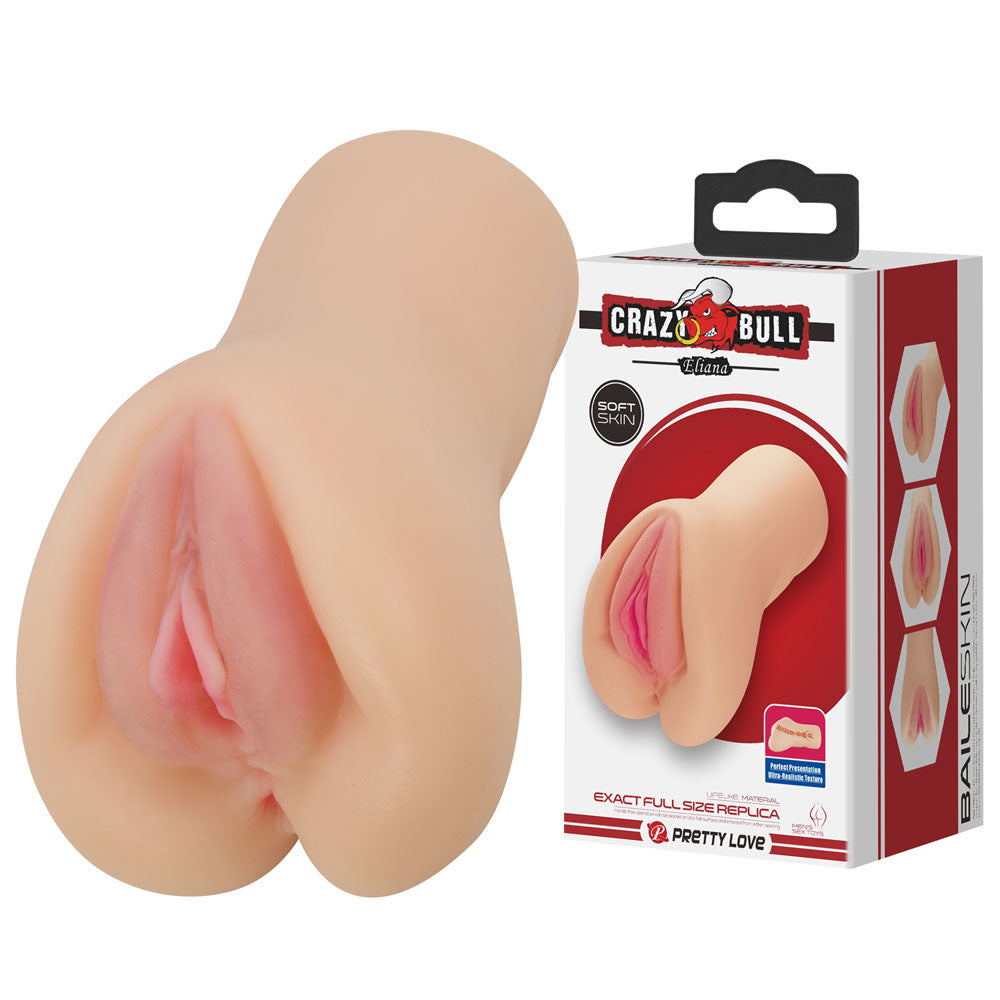 CRAZY BULL ELIANA Vagina Stroker - Flesh Vagina Stroker - BM-009235N