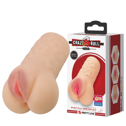 CRAZY BULL SCARLET Vagina Stroker - Flesh Vagina Stroker - BM-009236N