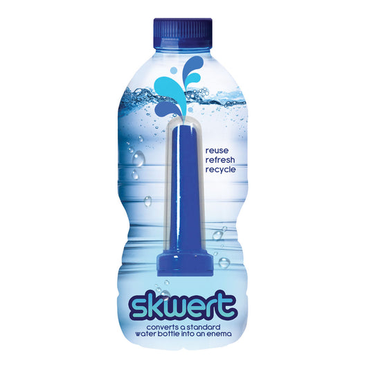 Boneyard Skwert 1 Piece Douche Nozzle - Blue Douche Nozzle for Water Bottles - BY0401