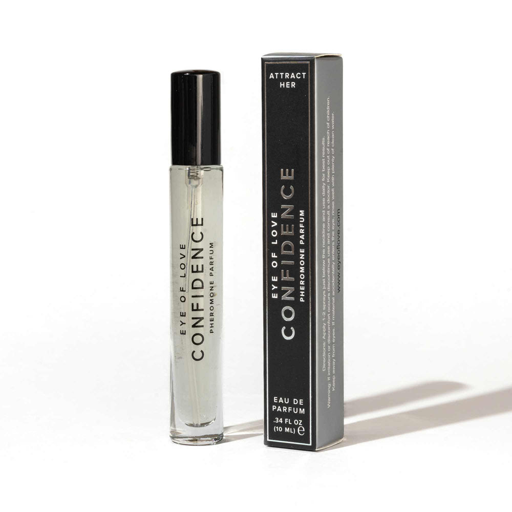 Eye Of Love Confidence Pheromone Cologne - 10 ml - Citrus Musk Scented Pheromone Cologne for Men to attract Women - 10 ml Spray - EOL-P-11