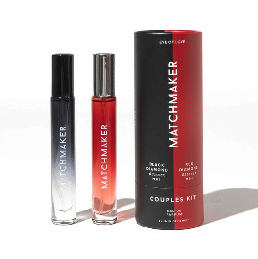 Eye of Love Matchmaker Couples Kit Pheromone Parfums - His and Hers Pheromone Parfum - 2 x 10ml Sprays - EOL-P-5153M