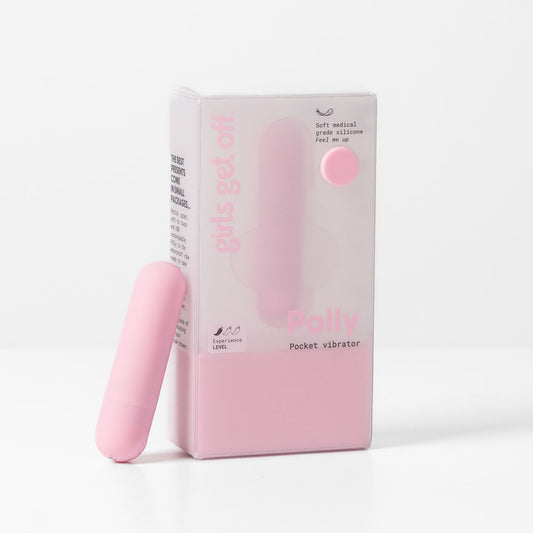 Girls Get Off - Polly - Pink 6.3 cm USB Rechargeable Bullet - GGOPL-2