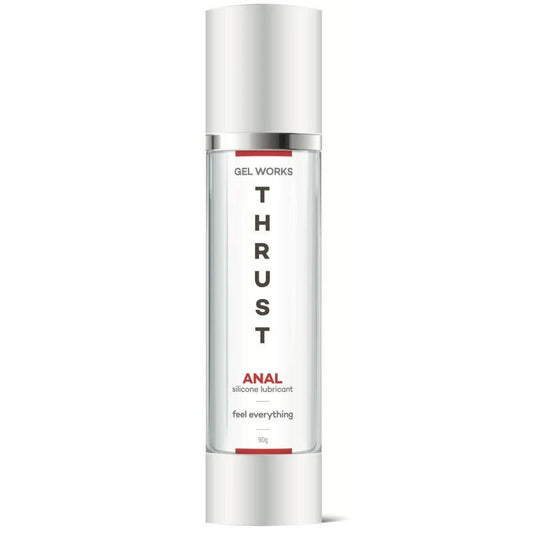 Wet Stuff Thrust - Anal Silicone Lubricant - 90 gram Airless Bottle - GW65901