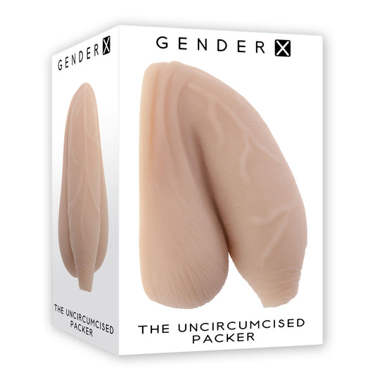 Gender X THE UNCIRCUMCISED PACKER - Light - Flesh 11.5 cm Packer - GX-PK-3762-2