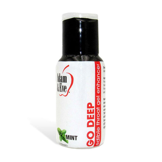 Adam & Eve GO DEEP Throat Gel - Mint Flavoured Oral Sex Gel - 30 ml - I340 5210