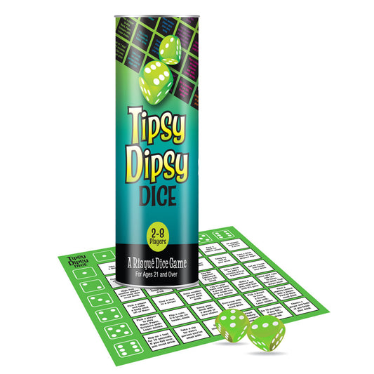Tipsy Dipsy Dice - Drinking Game for Parties - LGBG.132