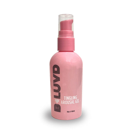 B-LUVD Tingling Arousal Gel - Water Based Unisex Arousal Gel Lubricant - 118 ml Bottle - LGBT.1402