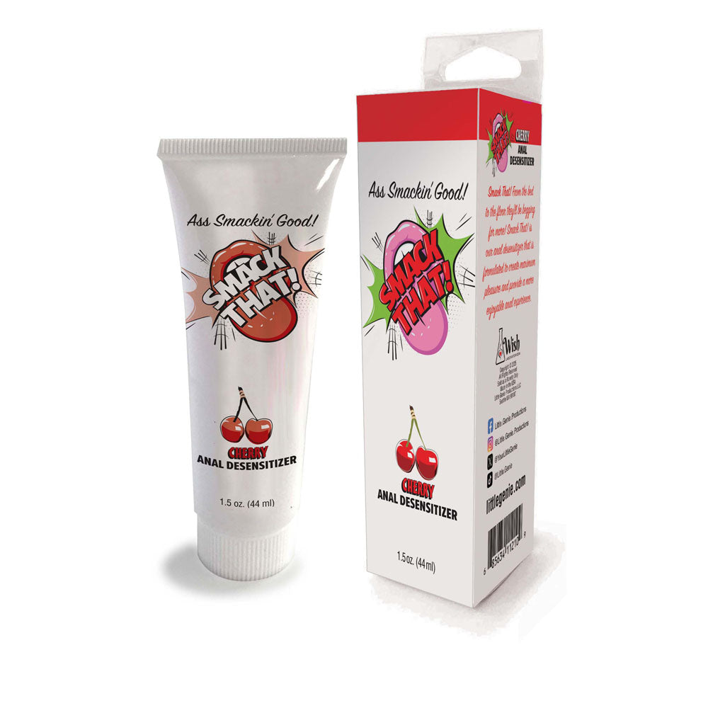 Smack That! Anal Desensitiser - Cherry - Cherry Flavoured Anal Desensitiser - 44 ml Tube - LGBT.431