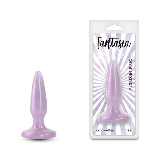 Fantasia - Pleasure Plug - Mini - Orchid - Purple 8.4 cm Mini Butt Plug - NSN-0384-05
