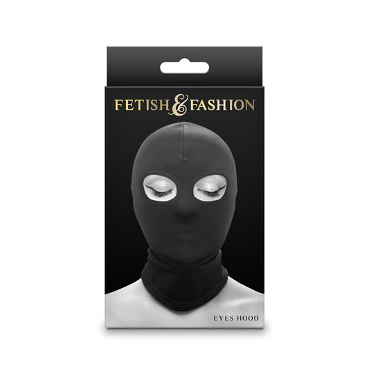Fetish & Fashion - Eyes Hood - Black - Black Hood