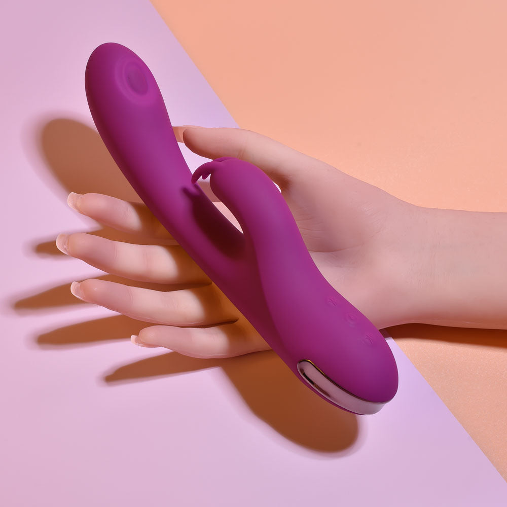 Playboy Pleasure THUMPER - Purple 21.9 cm USB Rechargeable Rabbit Vibr Love Aura Playboy Pleasure THUMPER - Purple 21.9 cm USB Rechargeable Rabbit Vibr Love Aura