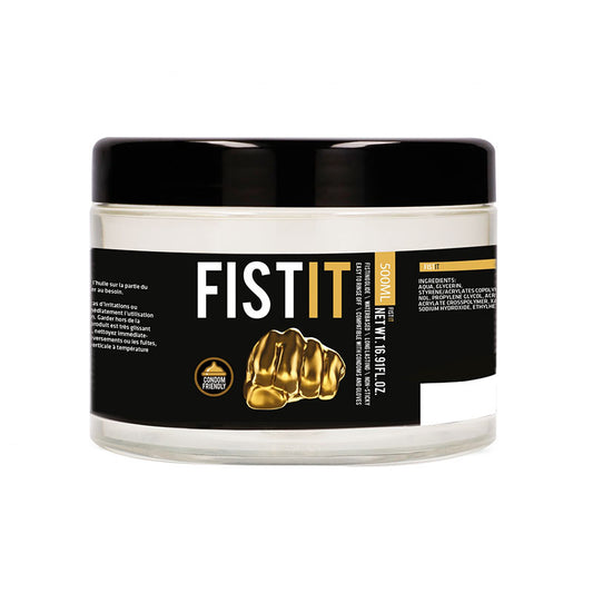 Pharmquests Fist-It - Water Based Lubricant - 500 ml Tub - PHA222USA