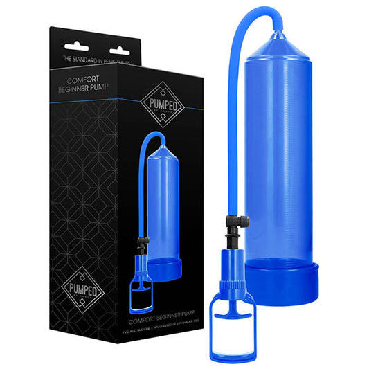Pumped Comfort Beginner Pump - Blue Penis Pump - PMP002BLU