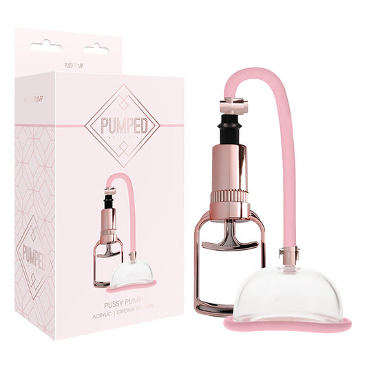 Pumped Pussy Pump - Rose Pink Vagina Pump - PMP026ROS