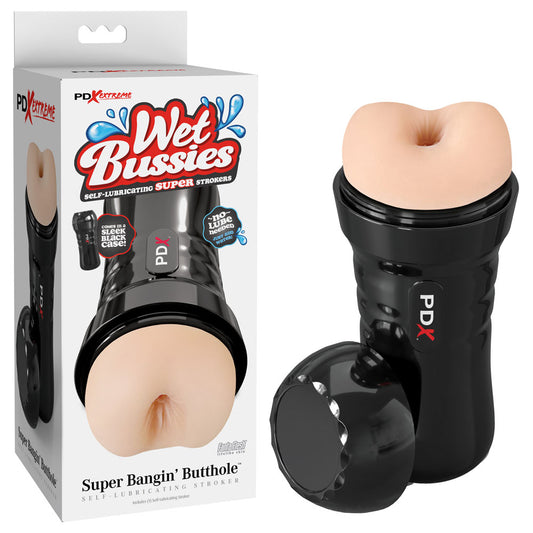 PDX Wet Bussies Super Bangin Butt - Light - Flesh Anal Stroker - RD447-21